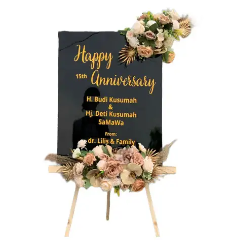 Papan Bunga Akrilik Sirampog